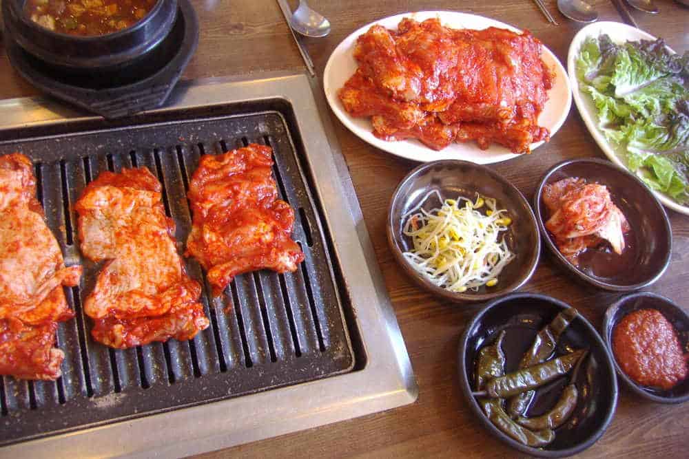 korean bbq side dishes